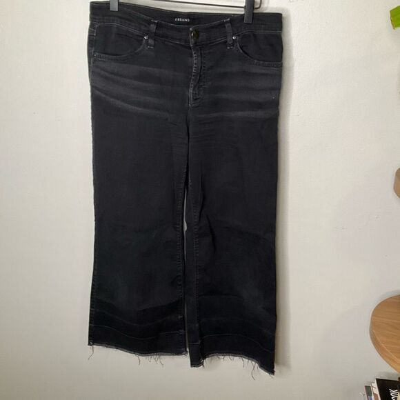 J Brand Wide Leg Cropped Jeans - Picture 1 of 8
